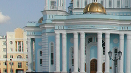 Территория Кафедрального собора, г. Саранск