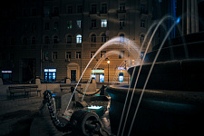 Новые фонари на Большой и Малой Никитской в Москве