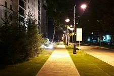 Новые фонари в Новосибирске