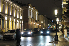 Исторические фонари И-1 в Москве