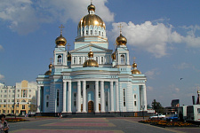 Территория Кафедрального собора, г. Саранск