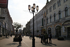 Пешеходная зона: улица Большая Покровская, февраль 2006, г. Нижний Новгород