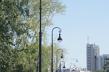 Чугунные фонари в Екатеринбурге