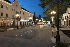Улица Арбат в Усть-Каменогорске, Казахстан, 2019