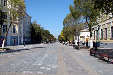Советская улица (пешеходная зона), август 2009, г. Оренбург