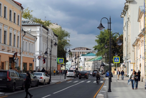 Пешеходная зона появилась на Пятницкой улице в Москве