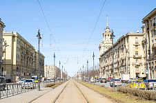 Модернизация систем освещения на Московском проспекте в Санкт-Петербурге