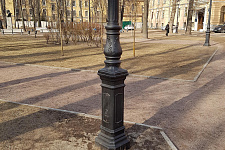 Сквер на Каменоостровском пр., Санкт-Петербург. 2016