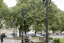 Обуховская площадь в Санкт-Петербурге. 2017