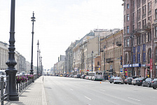 Новые фонари на Лиговском пр. и Малой Морской ул. в Санкт-Петербурге