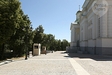 Соборная площадь в Пензе, 2019