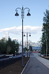 Чугунные фонари в Екатеринбурге