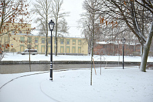 Сквер на Красной ул. и "Городской сад" в г. Колпино 