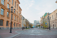 Соляной переулок в Санкт-Петербурге. 2021
