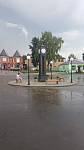 Эксклюзивные уличные часы для поселка Никологоры Владимирской области 