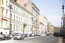 Новые фонари на Лиговском пр. и Малой Морской ул. в Санкт-Петербурге