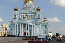 Территория Кафедрального собора, г. Саранск
