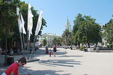 Советская площадь в Воронеже, 2018