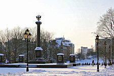 Площадь Выборгских полков, г. Выборг