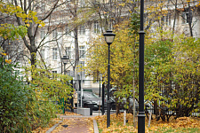 Сквер Бунина в Москве, 2016