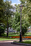 В сквере Петроградского района установлены новые фонари
