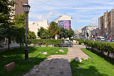 Сквер на Литейном пр. 2014