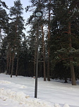 Освещение территории коттеджного поселка в Московской области 