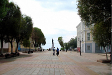 Советская улица (пешеходная зона), август 2009, г. Оренбург
