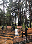 Открытие тематического парка "Отражение Советского Союза" в Ангарске, Иркутская область
