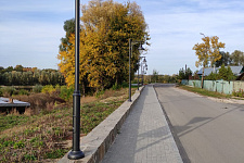 Освещение набережной во Владимире, 2020