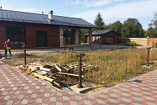 Освещение территории частного дома в Эстонии 