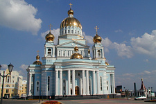Территория Кафедрального собора, г. Саранск
