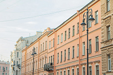 Моховая ул. и Сквер на Белинского, Санкт-Петербург. 2021