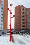 Красные фонари в «Красном сквере» Г. Красногорск 