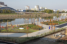 Новая набережная в Челябинске 2021 г