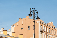Чугунные фонари в центре Санкт-Петербурга