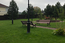 Частная территория в Московской области. 2019