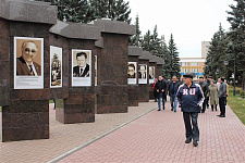 Открытие Аллеи Славы в Тольятти