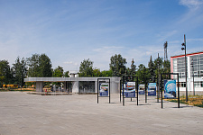 Торжественное открытие сквера Корабелов, Навашино, 2020