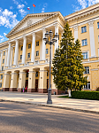 Обновление опор освещения у Дома Правительства Смоленской области, 2026