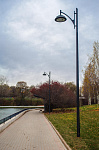 Парк на ленинском проспекте в Москве 
